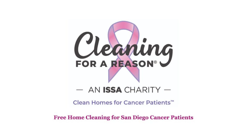Cleaning For A Reason logo - free home cleaning for San Diego cancer patients